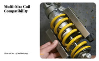 Motorcycle Shock Spring Compressors Tool Practical Motorcycle Coil Spring Compressors Reliable for Mechanics, Home Mechanics, Garage
