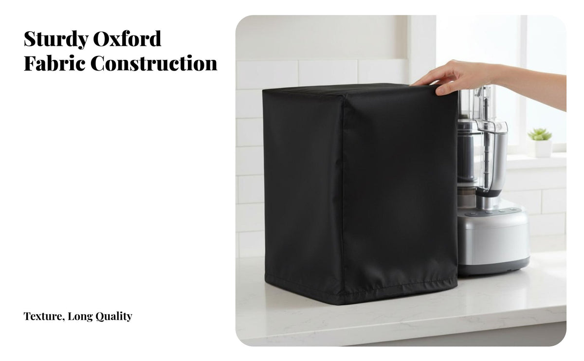 Indoor Food Processor Cover, Waterproof, Dustproof Protection, Oxford Cloth, Home Appliance Protector