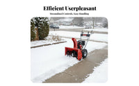 ice clearing tool, Hand-Push Small winter Removal Machine, helical Multi-Functional Thrower