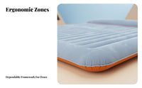 Camping Air Mattress, Inflatable Bed for Outdoor, Single/Double, Thickened, Portable, Wear-Resistant