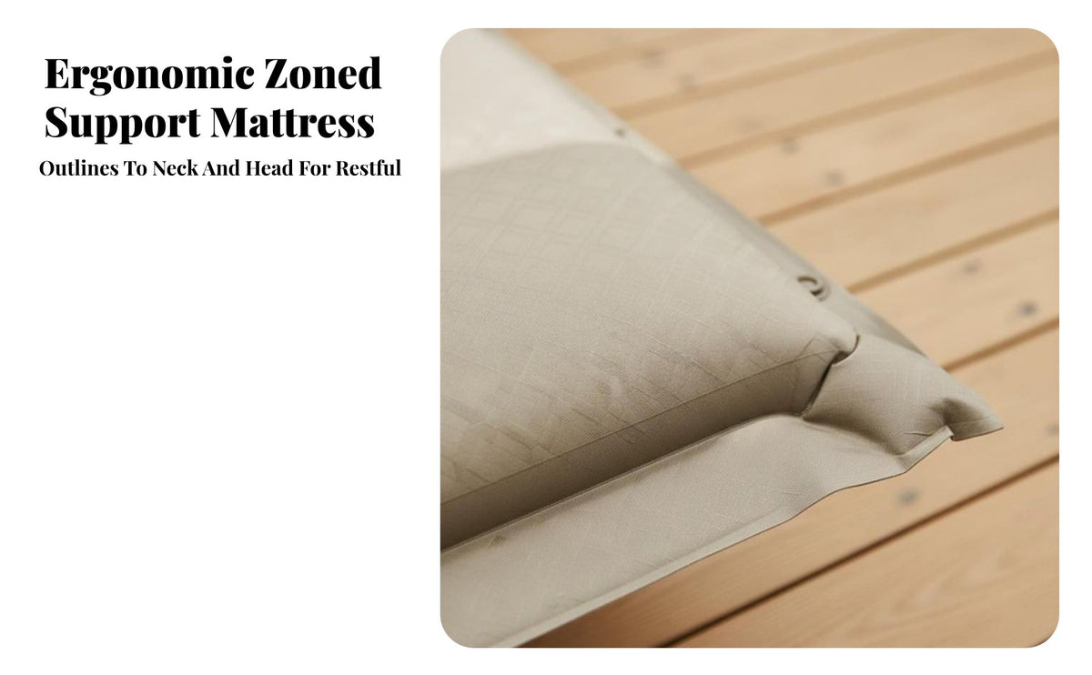 Inflatable Mattress, Automatic Air Bed, Outdoor Camping Sleeping Pad, Moistureresistant, Home Bedroom Use