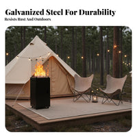 Outdoor Gas Patio Heater, Liquefied Gas Heater for Bar, Restaurant, Garden, Camping, Fire Pit