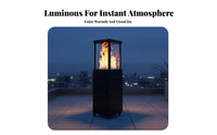 Outdoor Gas Patio Heater, Liquefied Gas Heater for Bar, Restaurant, Garden, Camping, Fire Pit