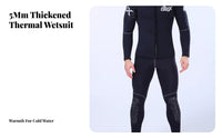 5mm Thickened Men's Wetsuit, Two-Piece Thermal Diving Suit, Surfing Jacket, Snorkeling Set