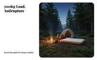 Outdoor Inflatable Bed, Camping Mattress, Automatic Inflation, Brushed Surface, Portable, Home Sleeping Pad