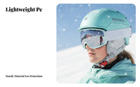 Ski Helmet, collision-Resistant Adjustable Half Helmet, twin Board winter Sports Gear