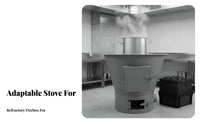 Commercial Energy-Saving Thickened Stove, Large Pot Burner, Multiheating heater for Restaurant