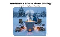 Commercial Energy-Saving Thickened Stove, Large Pot Burner, Multiheating heater for Restaurant