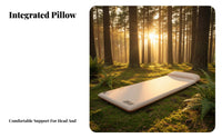 Inflatable Camping Mattress, Outdoor Tent Air Bed, Automatic Cheese Pad, Portable Moistureresistant Sleeping Mat, Thickened Design