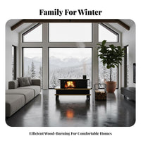Tibetan Wood Burning Stove, Indoor Heating Stove, Home Fireplace, Steel Plate, Winter Room Use