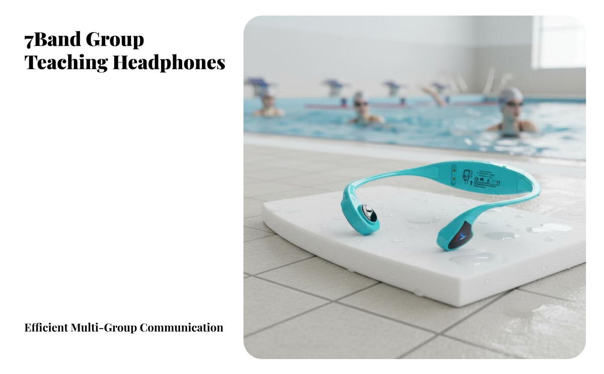 Bone Conduction Swimming Headphones, Waterproof Professional Training, Underwater Sports