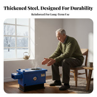 Household Heating Stove, double energy Wood Energy-Saving Radiator for Rural Homes