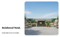 Rural Thickened Cast Iron Smokeless Barbecue Stove, Energy-Saving Gasification
