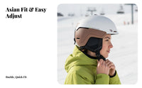 Professional Ski Helmet, EU Certified, Unisex Adult Snowboard Helmet, Impact-Resistant, Adjustable Fit, Multi-Color