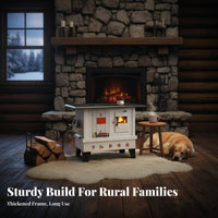 Wood Heater, Smokeless Gasification Stove, Indoor Rural Oven, Multi-Functional Heating