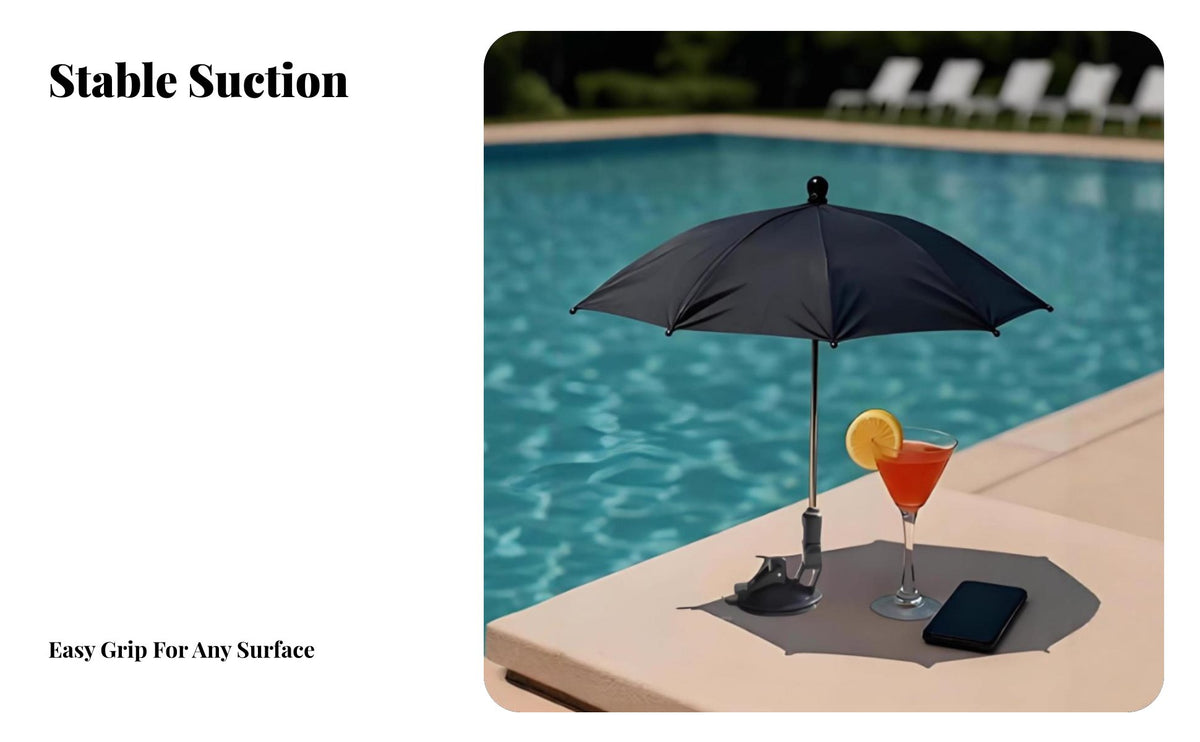 Desktop Sun Umbrella, Mini UV Rainproof, Pool, Outdoor, Camping