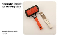 Condenser Coil Brush, Fin Comb, HVAC Cleaning Brush Set, Evaporator Coil Straightener, Multi-Functional Maintenance Tool