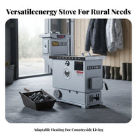 Heating Stove, Energy-Saving Coal Heater, Multi-Functional, Water Boiling, Cooking, Thickened Design