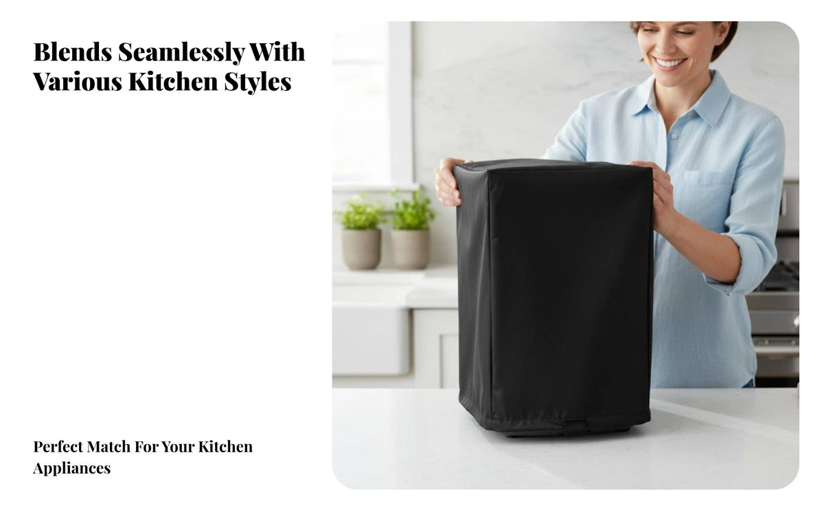 Indoor Food Processor Cover, Waterproof Dustproof UV Protection, Oxford Fabric, Kitchen Appliance Guard