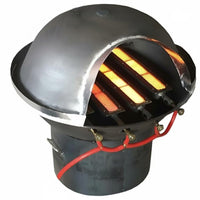 Commercial Gas Infrared Flatbread Oven, Smokeless Heating, Toasted Bun Roaster, Rotating Plate Design