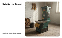 Rural Home Heating Stove, High Chimney, Reinforced Thickened, Efficient Heating