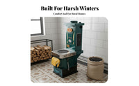 Rural Home Heating Stove, High Chimney, Reinforced Thickened, Efficient Heating