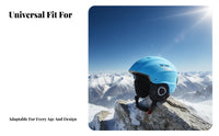 Ski Helmet, Adult & Kids Protective Gear, Warm, Impact-Resistant, Breathable Winter Helmet for Skiing