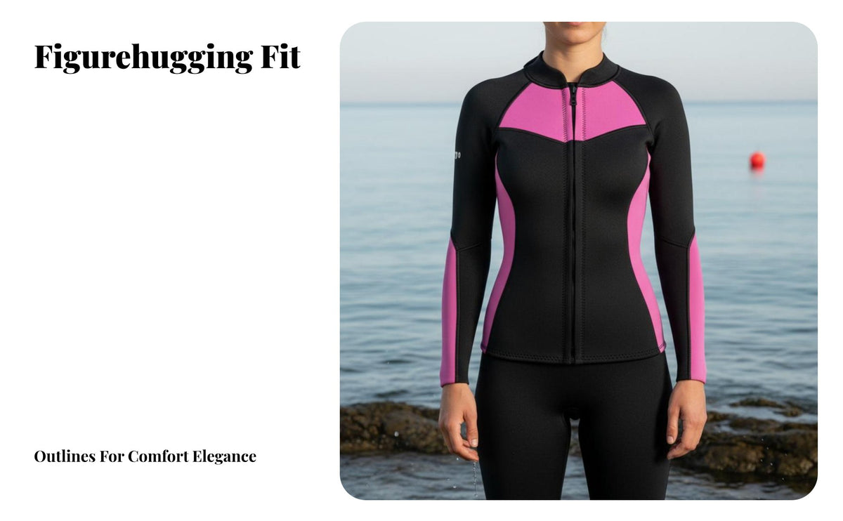 Wetsuit for Women, 1.5mm Thick, Two-Piece, Long Sleeve, Long Pants, Thermal, Diving, Snorkeling, Swimming