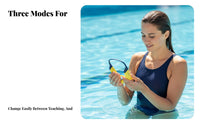 Underwater Bone Conduction Headphones, Wireless Waterproof IPX8, Teaching Intercom