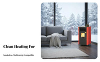 2025 Biomass Heater, Smokeless Indoor Stove, Ecoeco-conscious energy source, Home & Commercial Heating