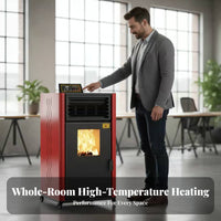2025 Biomass Heater, Smokeless Indoor Stove, Ecoeco-conscious energy source, Home & Commercial Heating