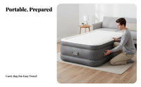Air Bed, Double Inflatable Mattress with Built-in Pump, Thickened, Portable for Camping, Home Use