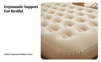 Inflatable Mattress, Automatic air inflator Sleeping Pad, Portable Foldable Air Bed for Camping, Outdoor, Home