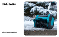 Lithium Battery winter maintenance device, Brushless Multi-Function, small Hand-Push Electric winter clearing device for walkway