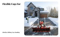 Hand-Push Winter Clearing Tool, Helical Multi-Function, Home Path Cleaning
