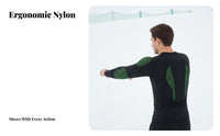 Protective Pelvic, Knee, Elbow Pads, Anti-Fall Inner Wear Set for Skiing, Snowboarding, Ice Skating