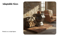 Cast Iron Coal Stove, Indoor Dual-Use Wood, Large Belly Heater, Vintage Design, Farm, Temperature Boost