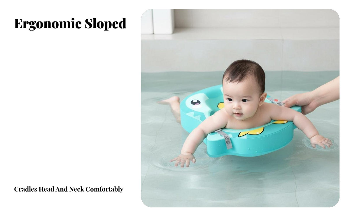 Penguin infant Swimming Ring, Infant Float, 0-4 Years, versatile Position, Soft Quick-Dry Fabric