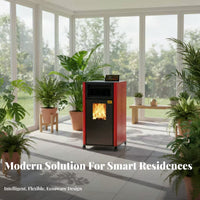 Biomass Heater, Smart Indoor Smokeless Heating Stove, Small Home Winter Appliance