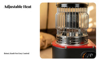Portable Gas Heater, Outdoor Tent Stove, Car Heater, Multi-Functional for Winter