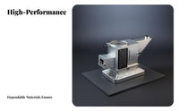Gasification Stove, Wood Burning Heater, Indoor Smokeless Heating Stove, Multi-Functional, Cast Iron, Home Use