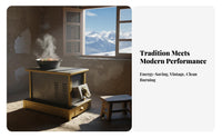 Highperformance Energy-Saving Indoor Cooking & Heating, Secondary burning, Rural Use