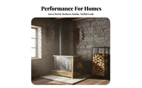 Highperformance Energy-Saving Indoor Cooking & Heating, Secondary burning, Rural Use