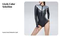 2mm Freediving Wetsuit, Women's Bikini fastener single-Piece, waist-Hugging, S.C.S Coating, Snorkeling Gear