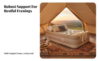Inflatable Mattress, Camping Tent, Folding Bed, Outdoor Automatic Raised Air Bed, Quick Setup