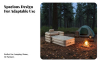 Automatic Inflatable Mattress, Portable Air Bed, Outdoor Camping, Home Use, Built-in Pump