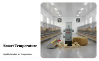 Automatic Temperature Control warm air heater, Livestock Heating Blower, Greenhouse Dryer, Poultry Brooder Heater