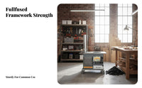 Indoor Wood Stove, Smokeless, Fast Heating, Multi-Functional Oven, Layered Grill Features