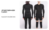 Ski Pelvic & Knee Pads, Adult Protective, Lightweight, Unisex, Breathable, Quick Dry