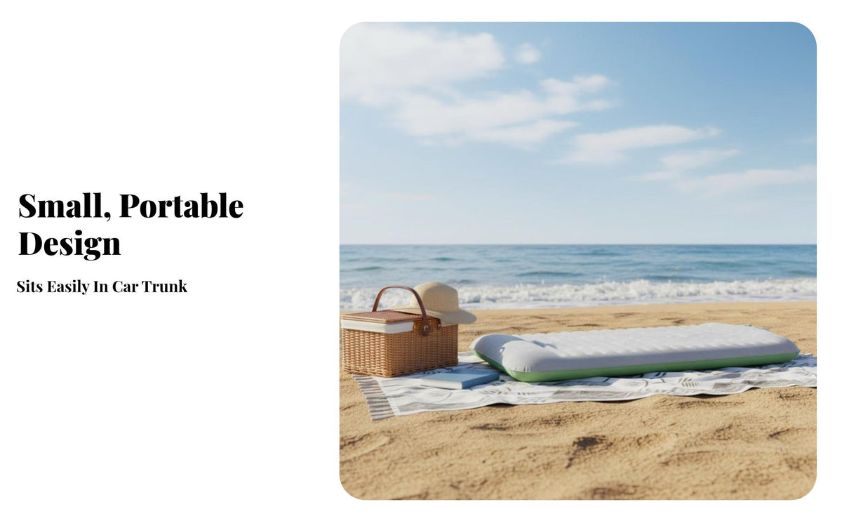 Camping Inflatable Mattress, Outdoor Air Bed, Portable Press Pump Sleeping Pad, Waterproof, Multi-Size
